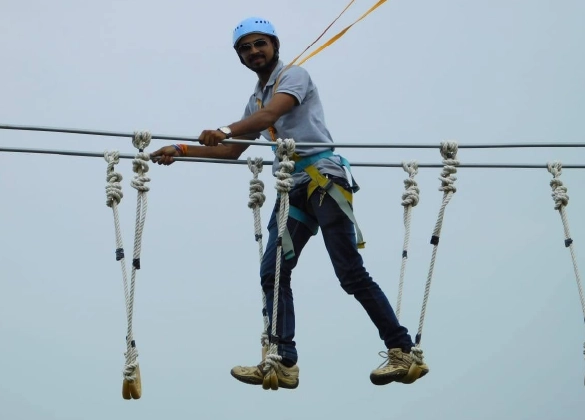 High Rope Course Activity in Pune